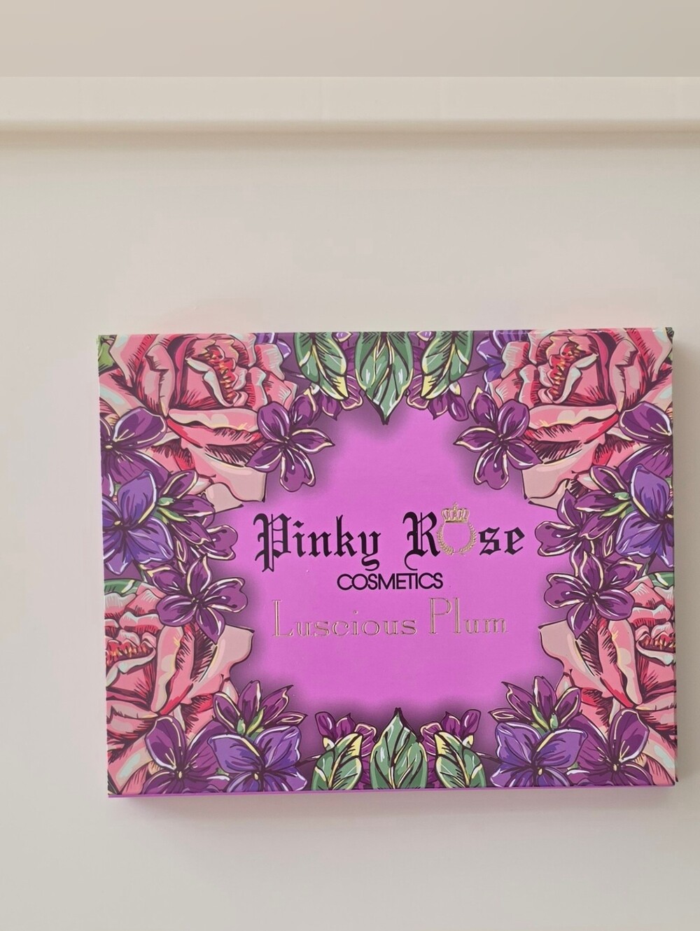 Pinky Rose Cosmetics Luscious Plum Eyeshadow Palette 11-Pan New In Box Vegan